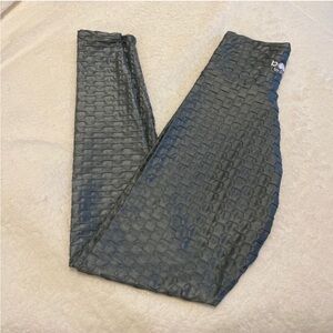 Chrome Booty by Brabants leggings in gray/silver